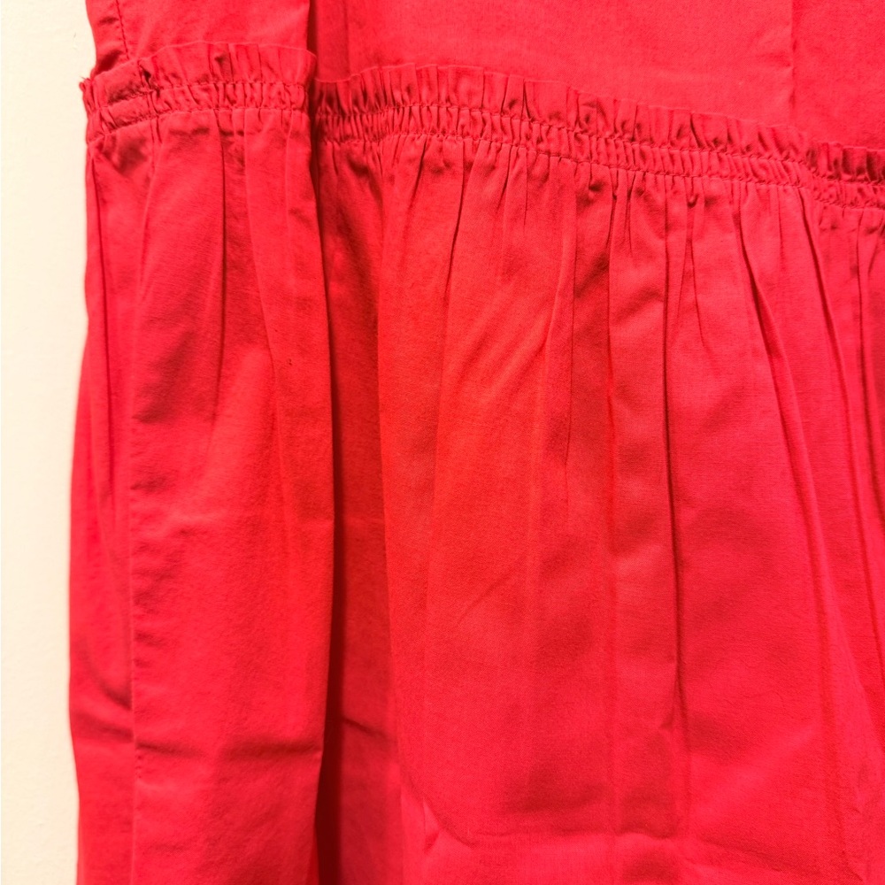 Madewell Coral Sleeveless Midi Dress in Heirloom Rose - Picture 7 of 14